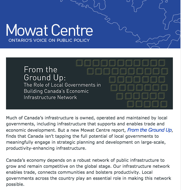 Mowat Update: November 2015