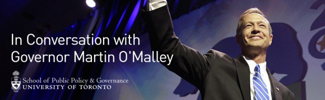 SPPG Event: In Conversation with Governor Martin O’Malley