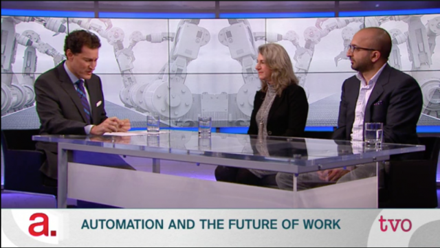 Video: Automation and the Future of Work on TVO’s The Agenda